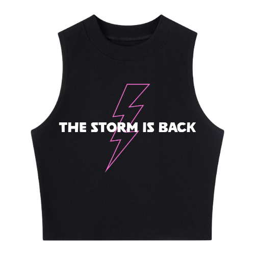 Storm Lightning Crop Tank